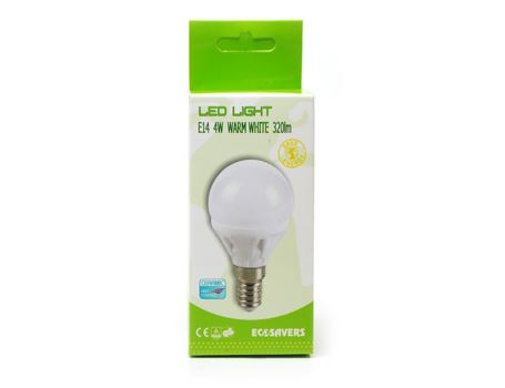 Ledlamp Miniglobe - kleine fitting - 320 lumen